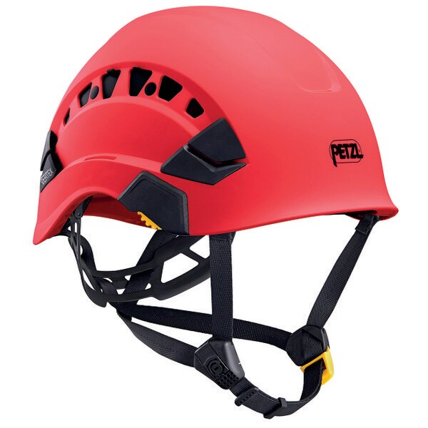 red petzl vertex vent helmet